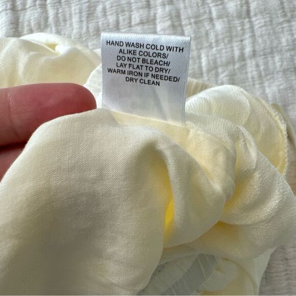 MONDAY Swimwear Tahiti Pants in Ivory New With Tags Size Medium - Picture 15 of 15